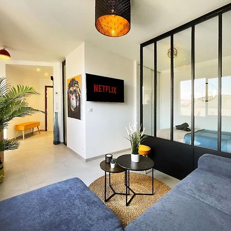 Homey Superchill - Appartement Moderne Et Tout Equipe - Netflix Et Wifi Inclus - Situe En Hyper-Centre - Proche Geneve อานมาส ภายนอก รูปภาพ